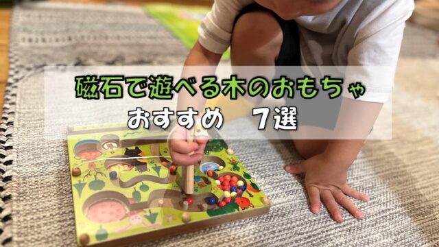 磁石で遊べる木のおもちゃ　おすすめ７選