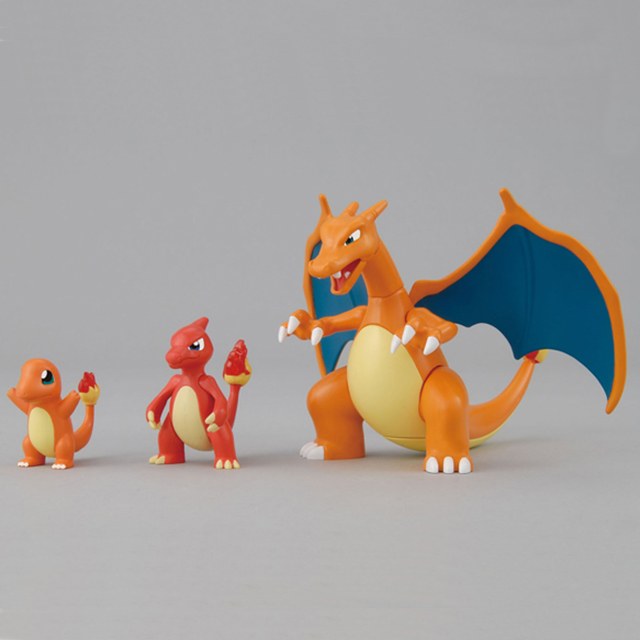 ポケモンプラモコレクション 29 進化シリーズ リザードン進化セット