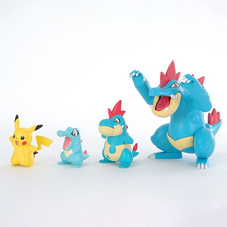 ポケモンプラモコレクション 03 進化シリーズ オーダイル進化セット