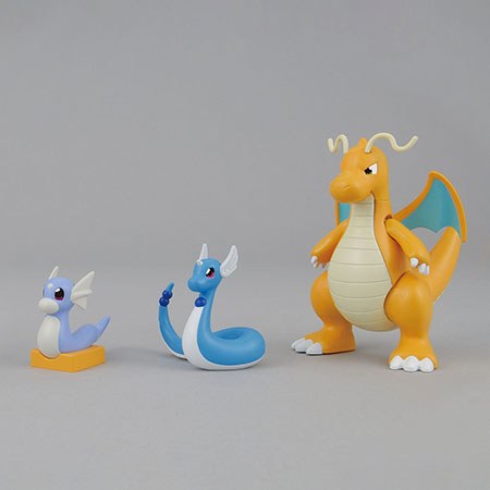 ポケモンプラモコレクション 30 進化シリーズ カイリュー進化セット